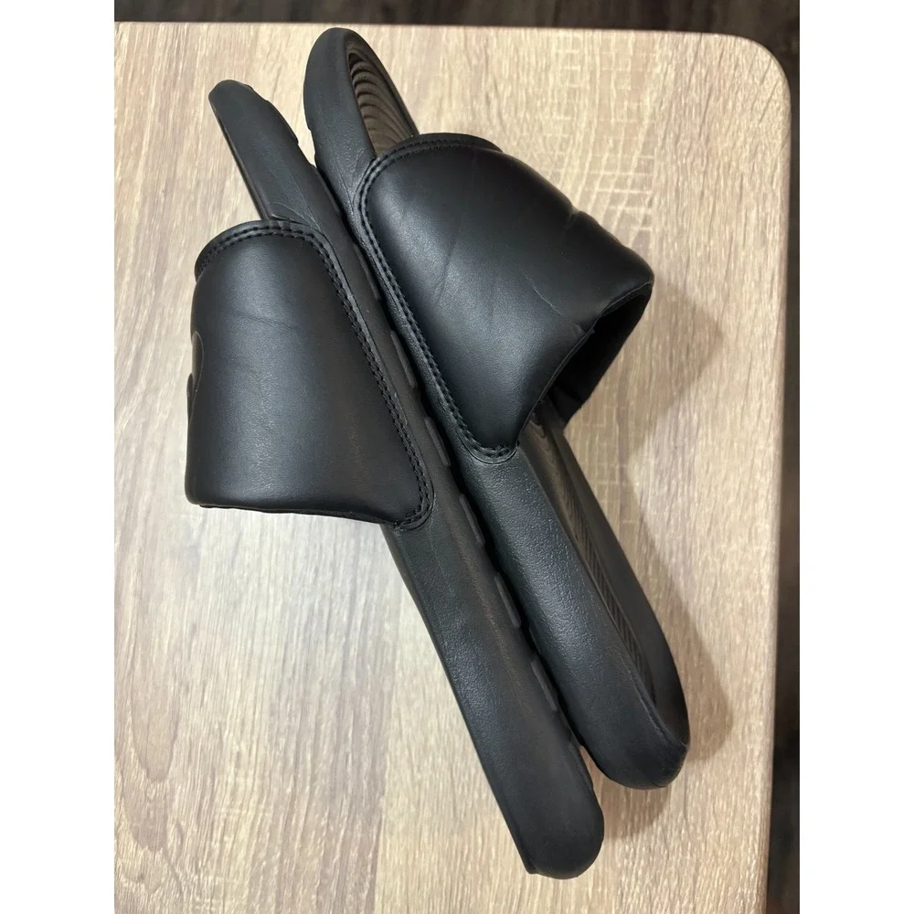 Nike Victori One Slides Triple Black Men's Size 8 CN9675-003